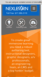 Mobile Screenshot of nexlearn.com